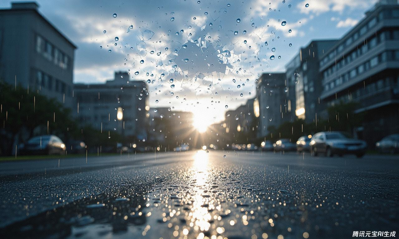 七绝·太阳雨